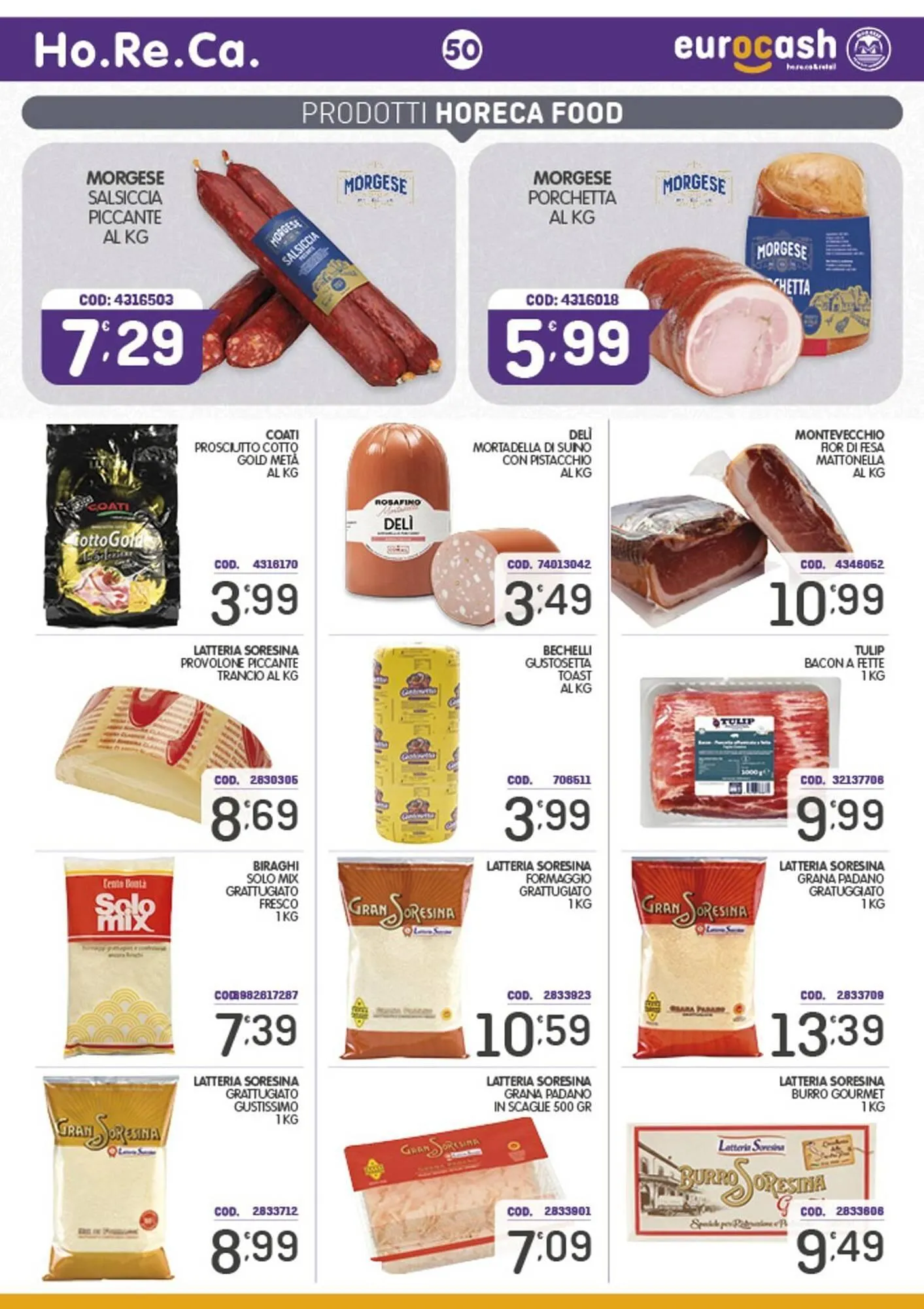 Volantino Eurocash da 23 giugno a 13 luglio di 2025 - Pagina del volantino 50