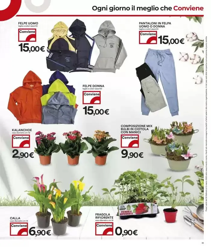 Grandi marche - 30% 40% 50% da 20 febbraio a 5 marzo di 2025 - Pagina del volantino 39