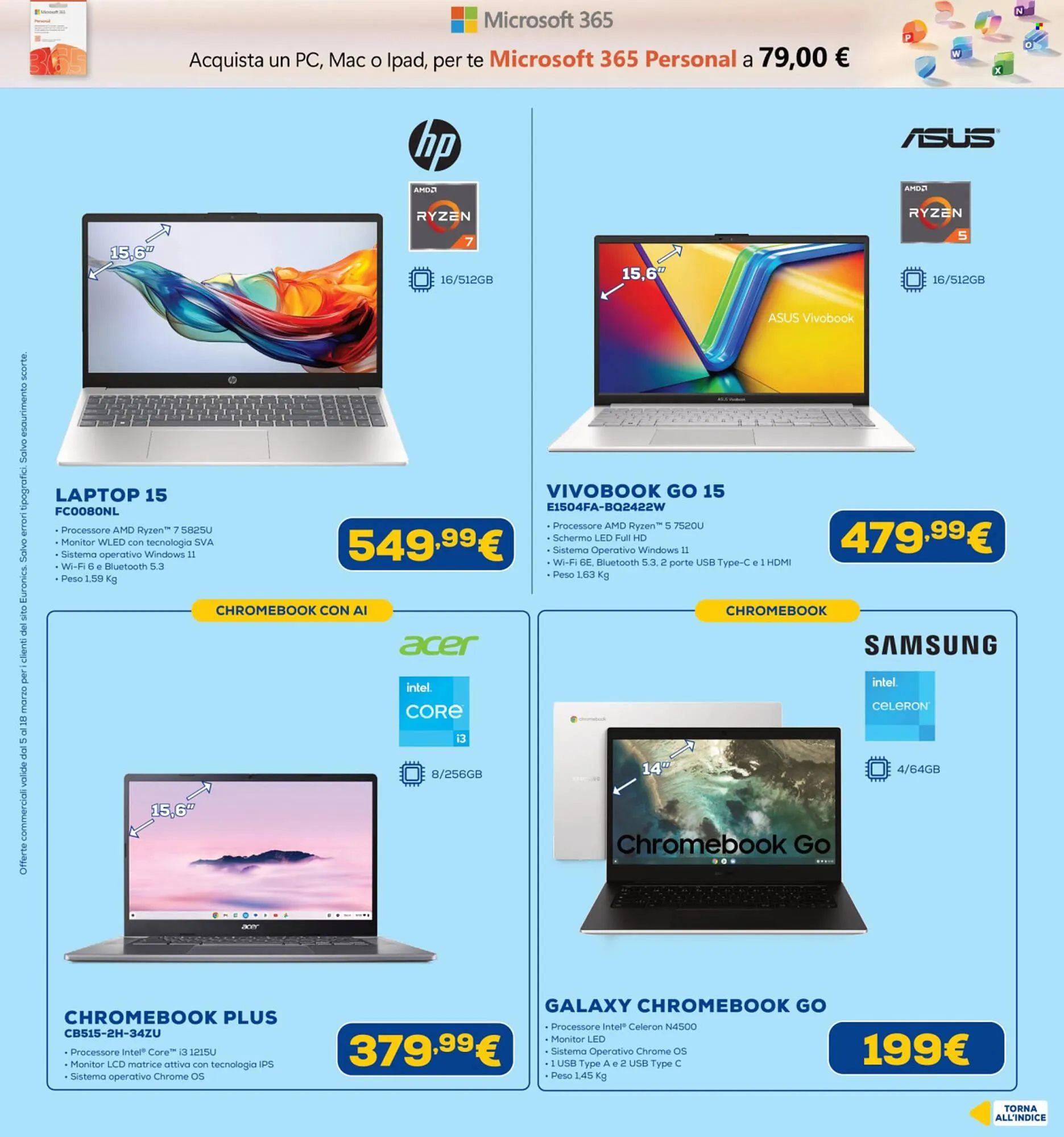 Volantino Euronics da 5 marzo a 18 marzo di 2026 - Pagina del volantino 25