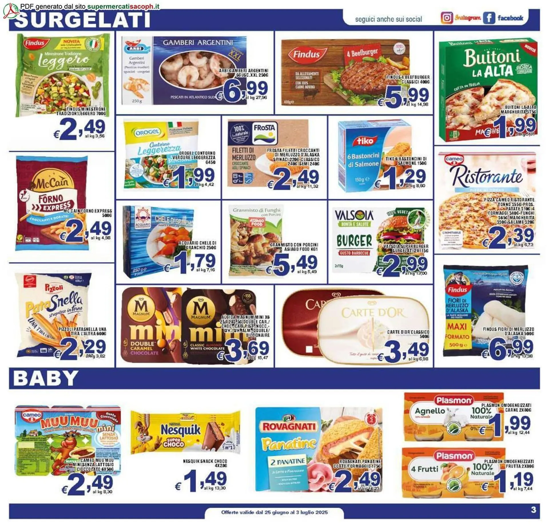 Volantino Sacoph da 25 giugno a 3 luglio di 2025 - Pagina del volantino 3