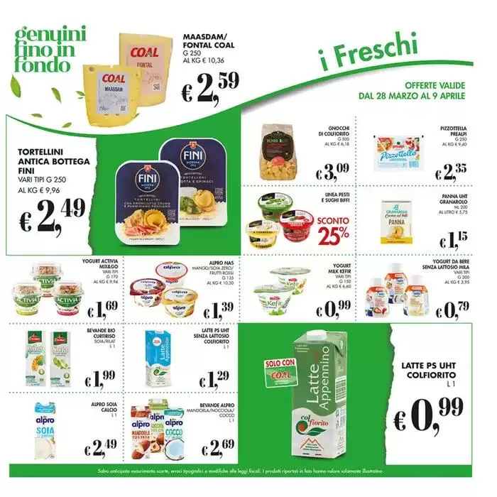 Coal il market! da 28 marzo a 9 aprile di 2025 - Pagina del volantino 9