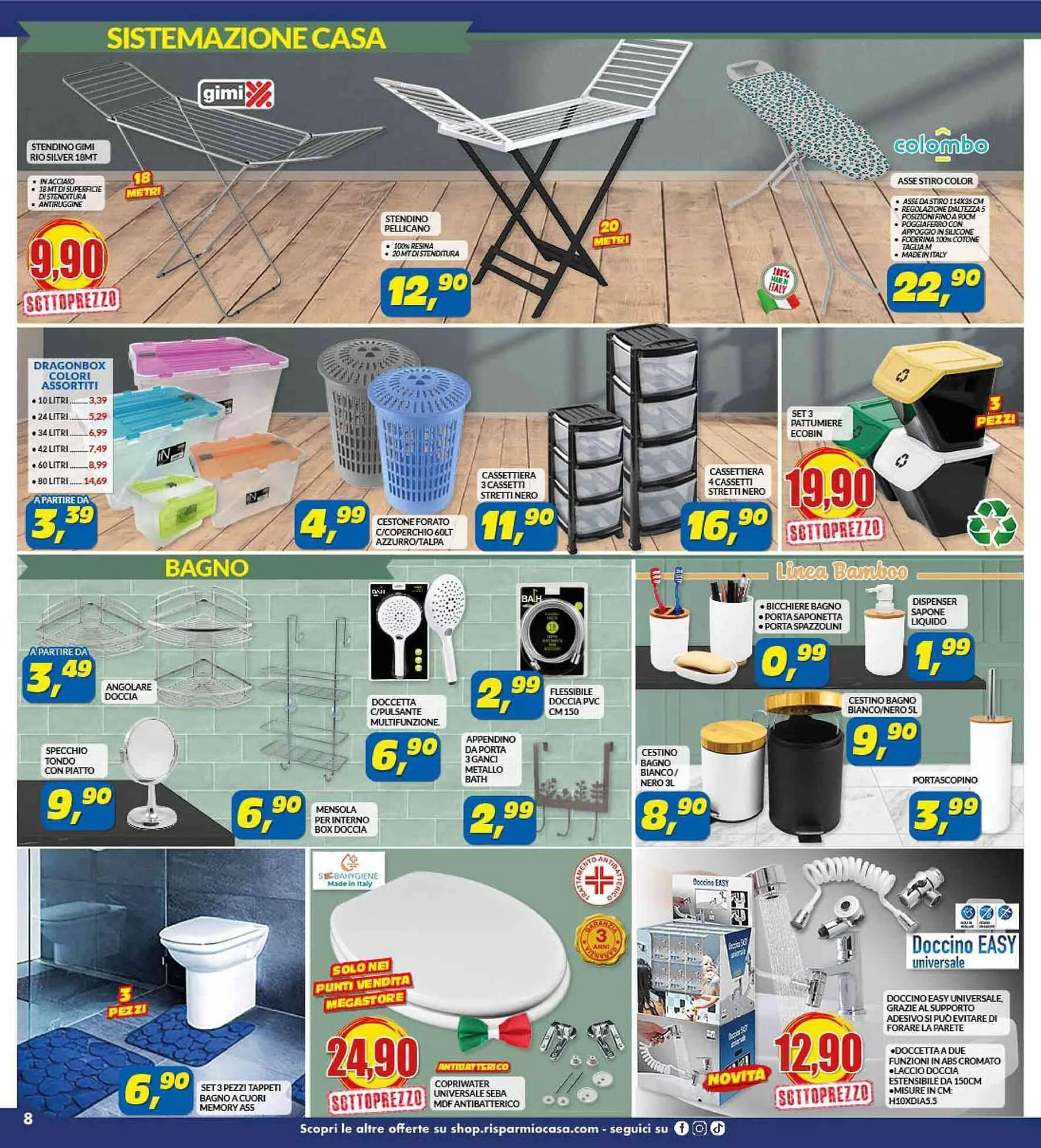 Volantino Risparmio Casa da 28 settembre a 14 ottobre di 2023 - Pagina del volantino 8