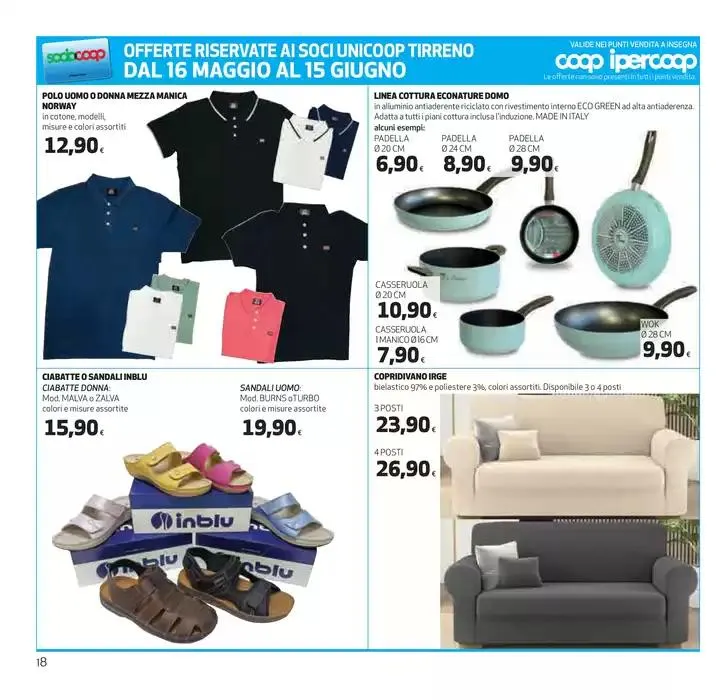5€ di buono su 15€ di spesa da 22 maggio a 4 giugno di 2025 - Pagina del volantino 18