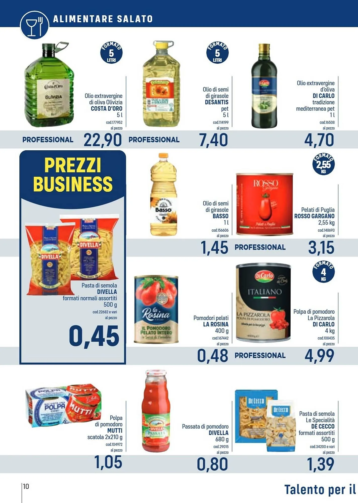 Volantino Talento Professional Store da 16 febbraio a 1 marzo di 2026 - Pagina del volantino 10