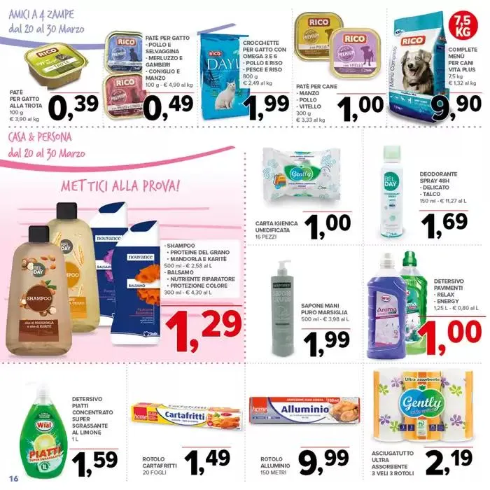 Tutto a 1 euro da 20 marzo a 30 marzo di 2025 - Pagina del volantino 16