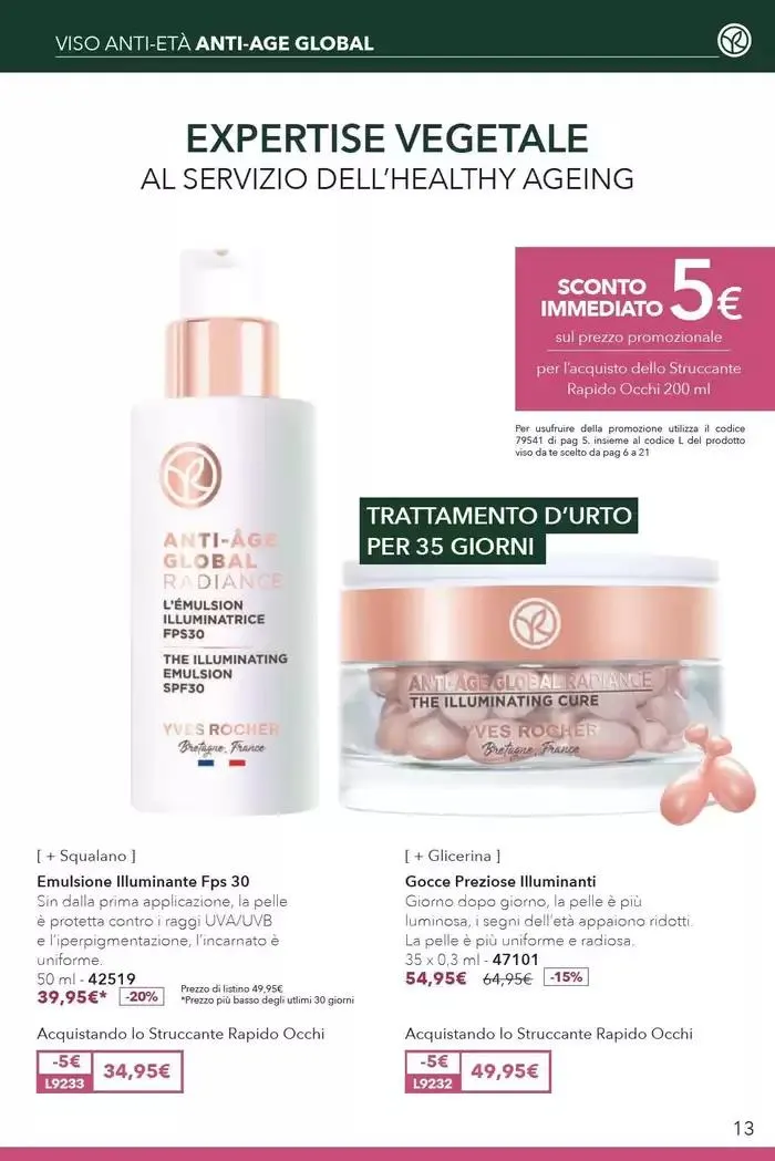 Delicato sugli occhi  da 22 ottobre a 21 novembre di 2024 - Pagina del volantino 13