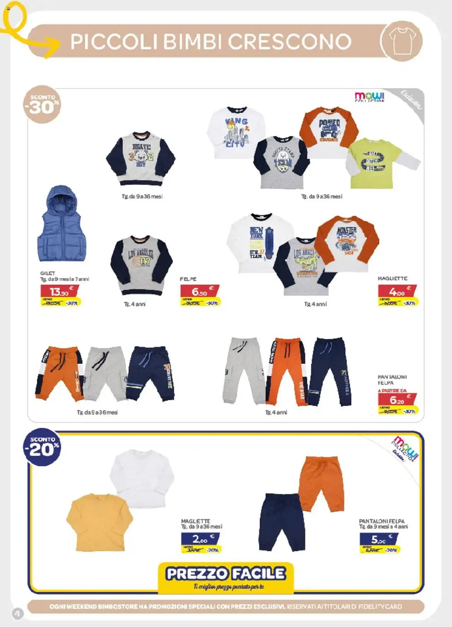 Volantino Bimbo Store da 6 marzo a 2 aprile di 2025 - Pagina del volantino 4
