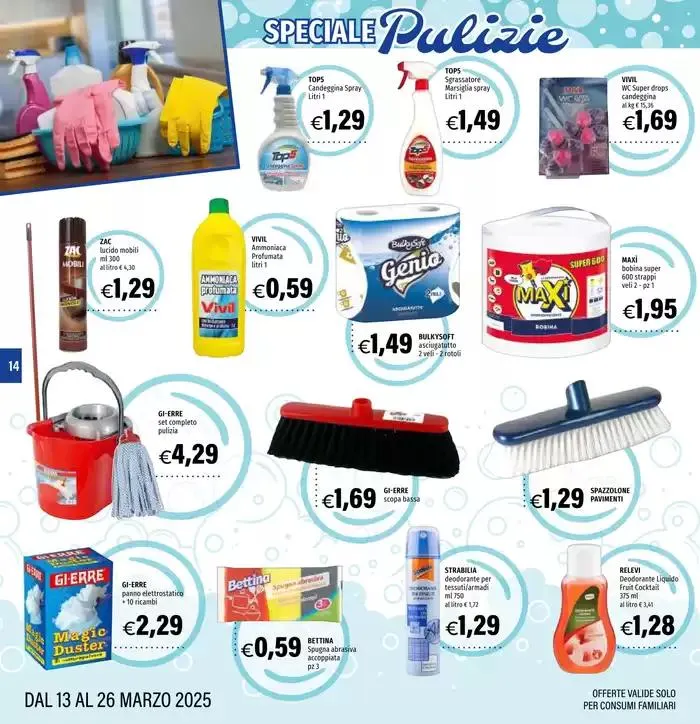 Tanti prodotti per la tua spesa a 0.99 da 13 marzo a 26 marzo di 2025 - Pagina del volantino 14