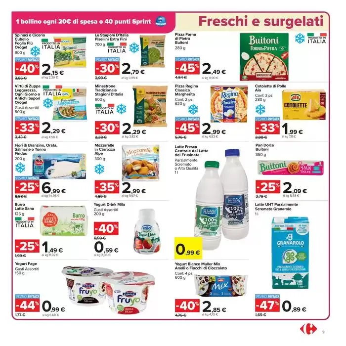 Sottocosto freschi da 10 marzo a 24 marzo di 2025 - Pagina del volantino 9