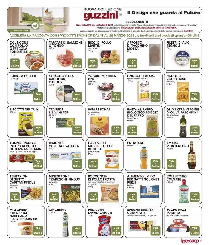 Sconti 30% - 40% - 50% da 13 marzo a 26 marzo di 2025 - Pagina del volantino 31
