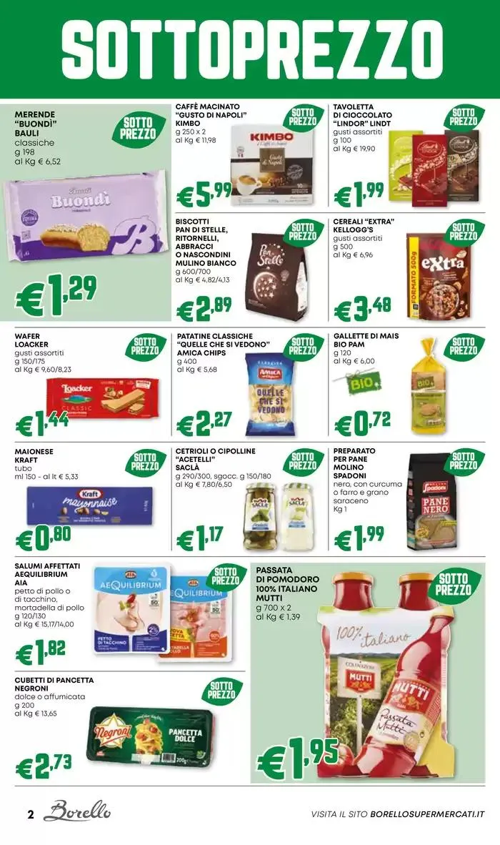 Sottoprezzo da 27 febbraio a 12 marzo di 2025 - Pagina del volantino 2