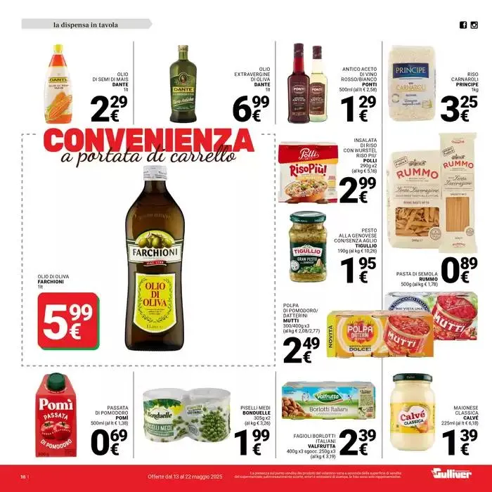 Convenienza a portata di carrello da 13 maggio a 22 maggio di 2025 - Pagina del volantino 16