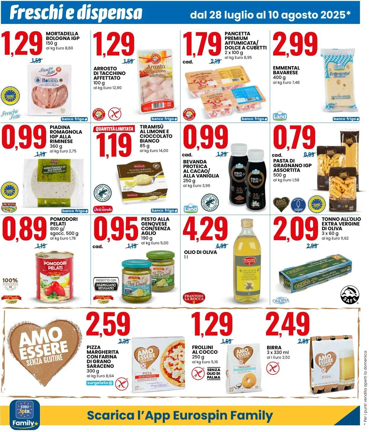 EURO Spin Volantino attuale da 28 luglio a 10 agosto di 2025 - Pagina del volantino 6