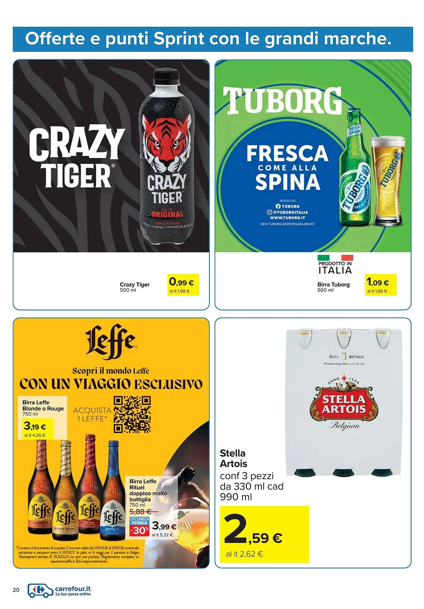 Volantino Carrefour da 13 marzo a 23 marzo di 2026 - Pagina del volantino 20