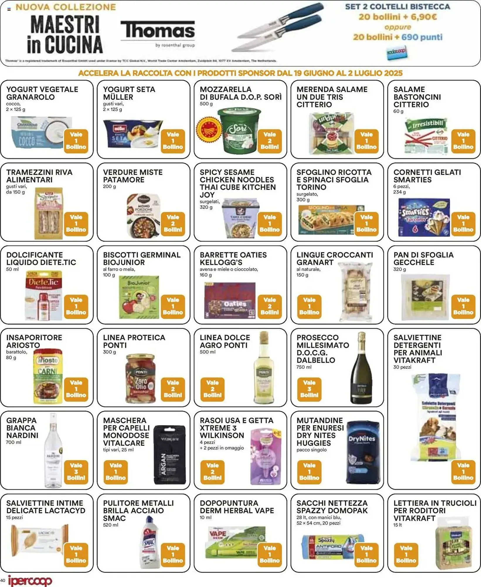 Volantino Ipercoop da 19 giugno a 2 luglio di 2025 - Pagina del volantino 40