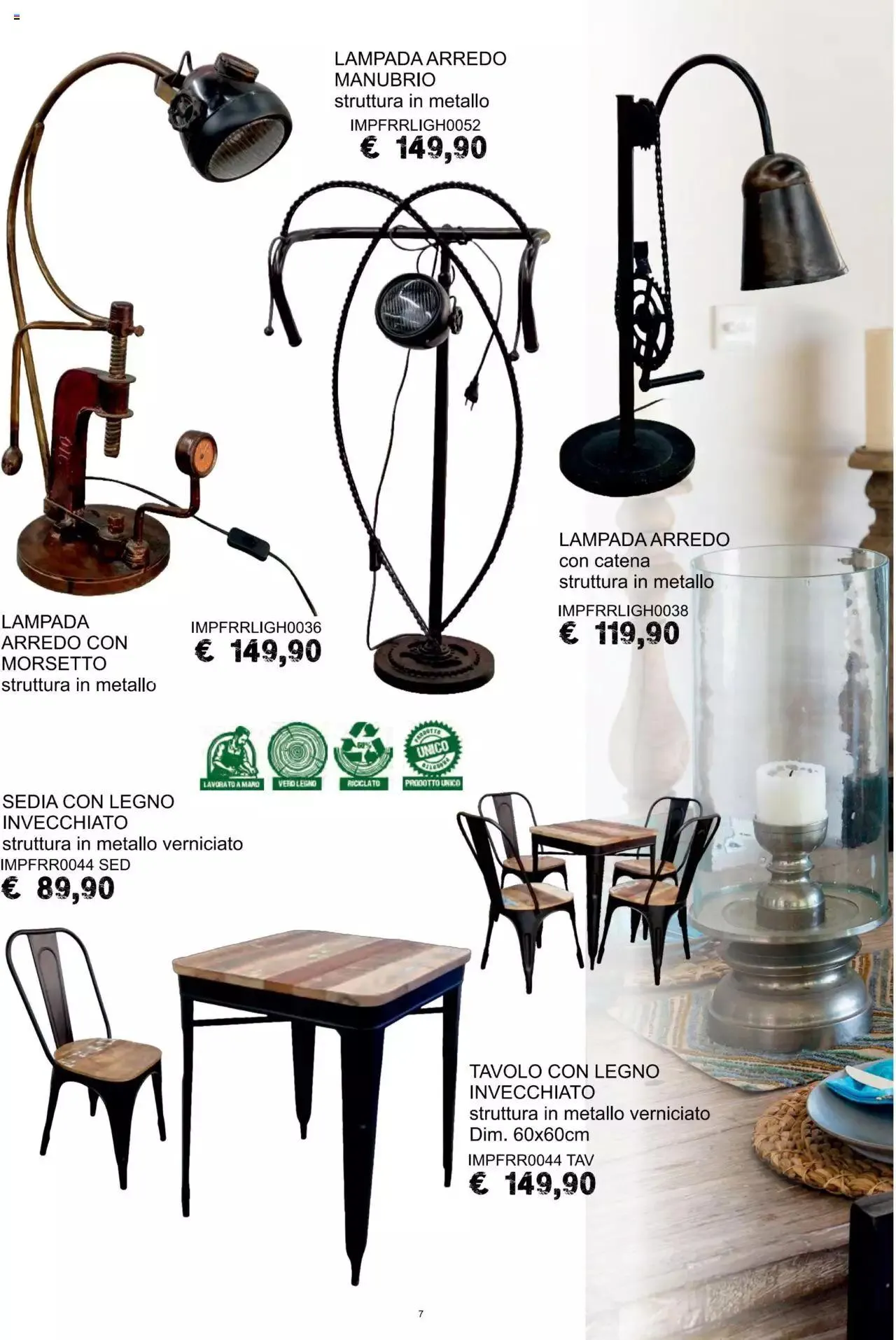 La Prealpina - Catalogo Mobili Etnici e industrial da 10 gennaio a 31 dicembre di 2024 - Pagina del volantino 7