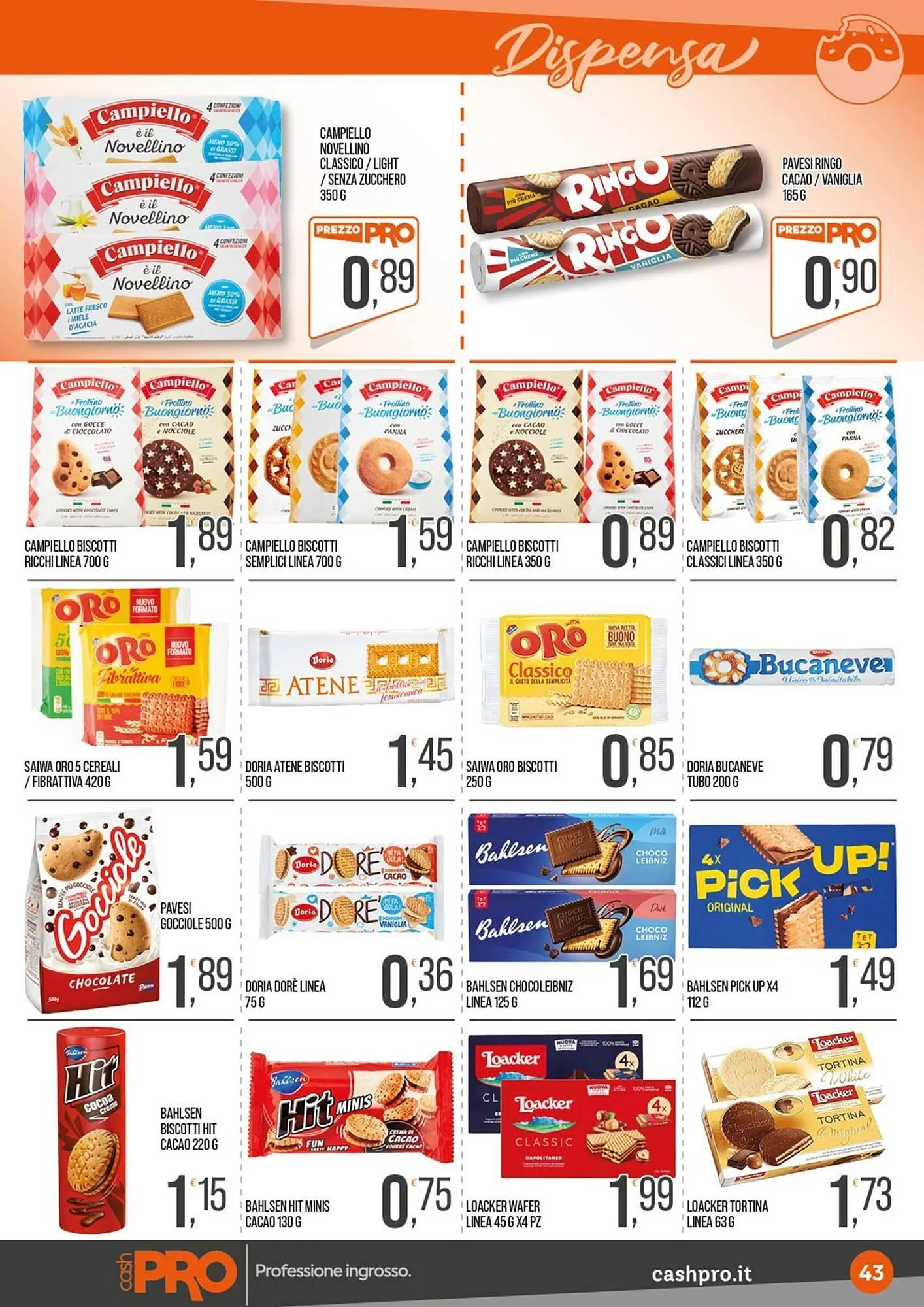 Volantino Cash pro da 15 dicembre a 24 dicembre di 2025 - Pagina del volantino 43