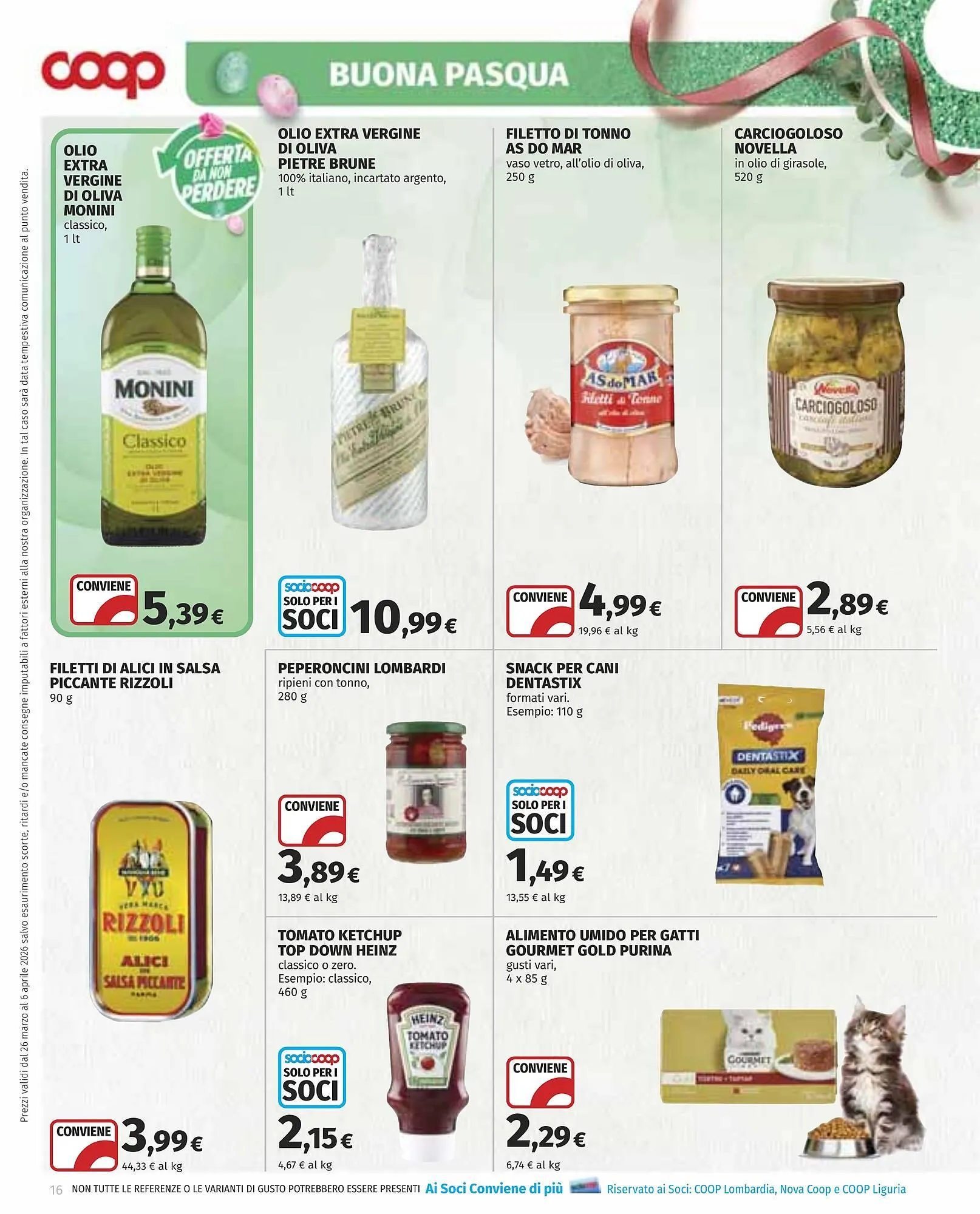 Volantino Coop da 26 marzo a 6 aprile di 2026 - Pagina del volantino 16