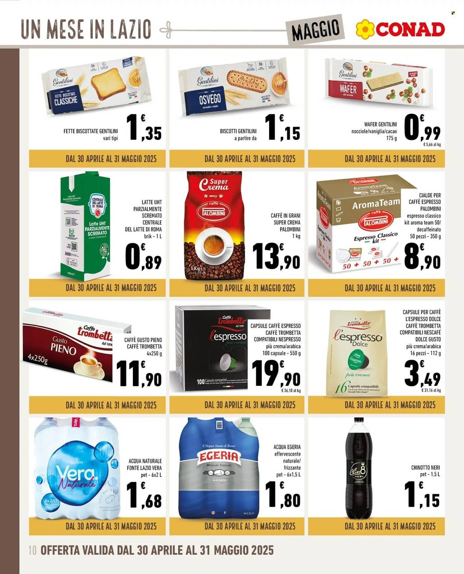 Volantino Conad da 30 aprile a 31 maggio di 2025 - Pagina del volantino 10