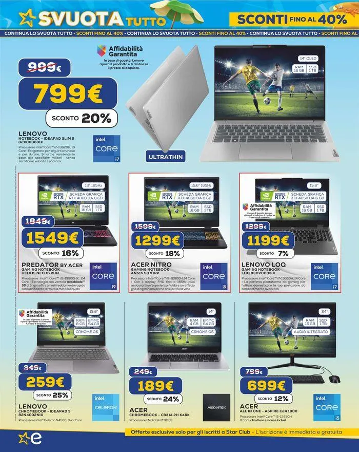 SVUOTA TUTTO da 1 agosto a 21 agosto di 2024 - Pagina del volantino 16