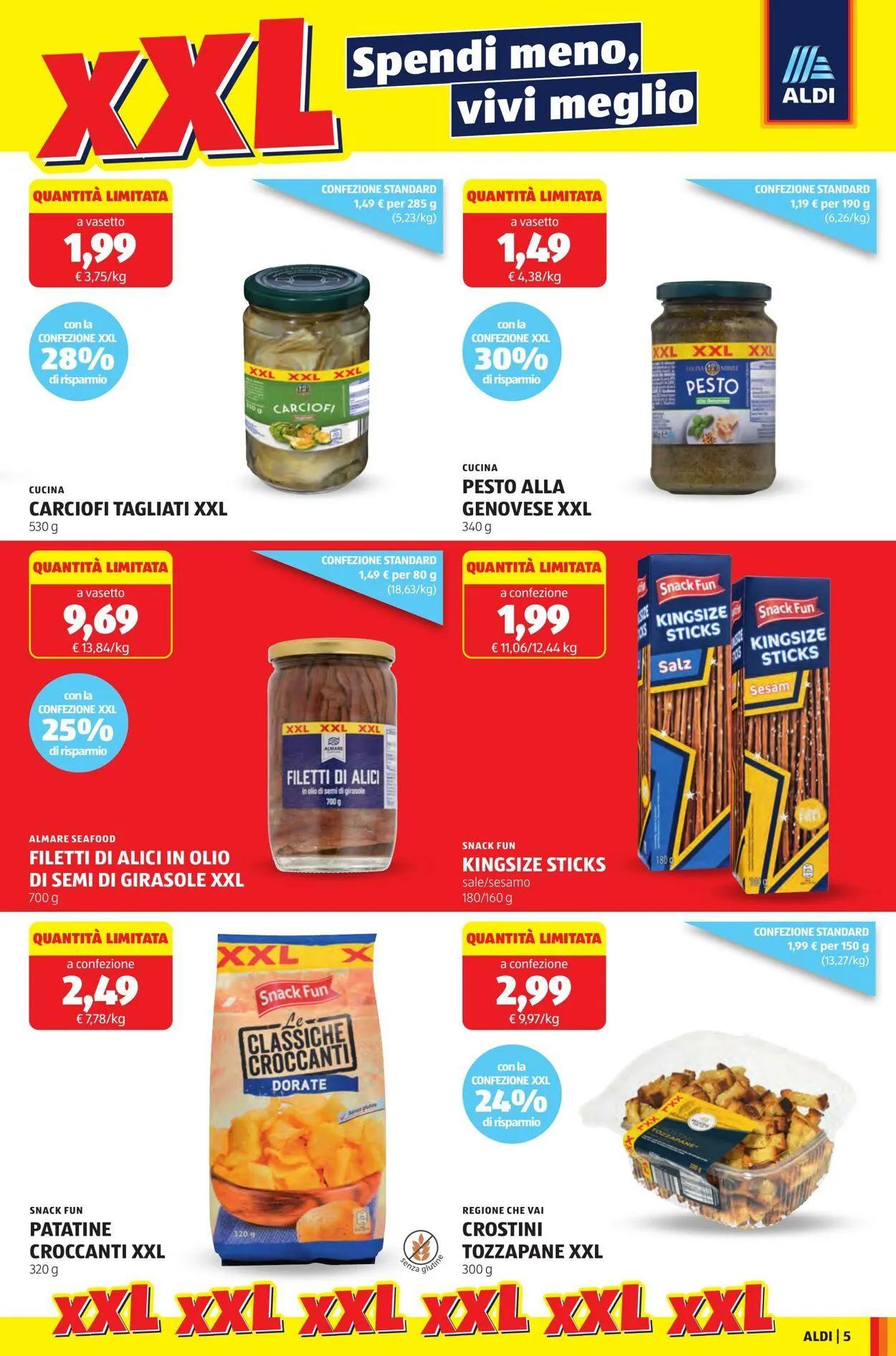 Aldi Volantino attuale da 29 settembre a 5 ottobre di 2025 - Pagina del volantino 5