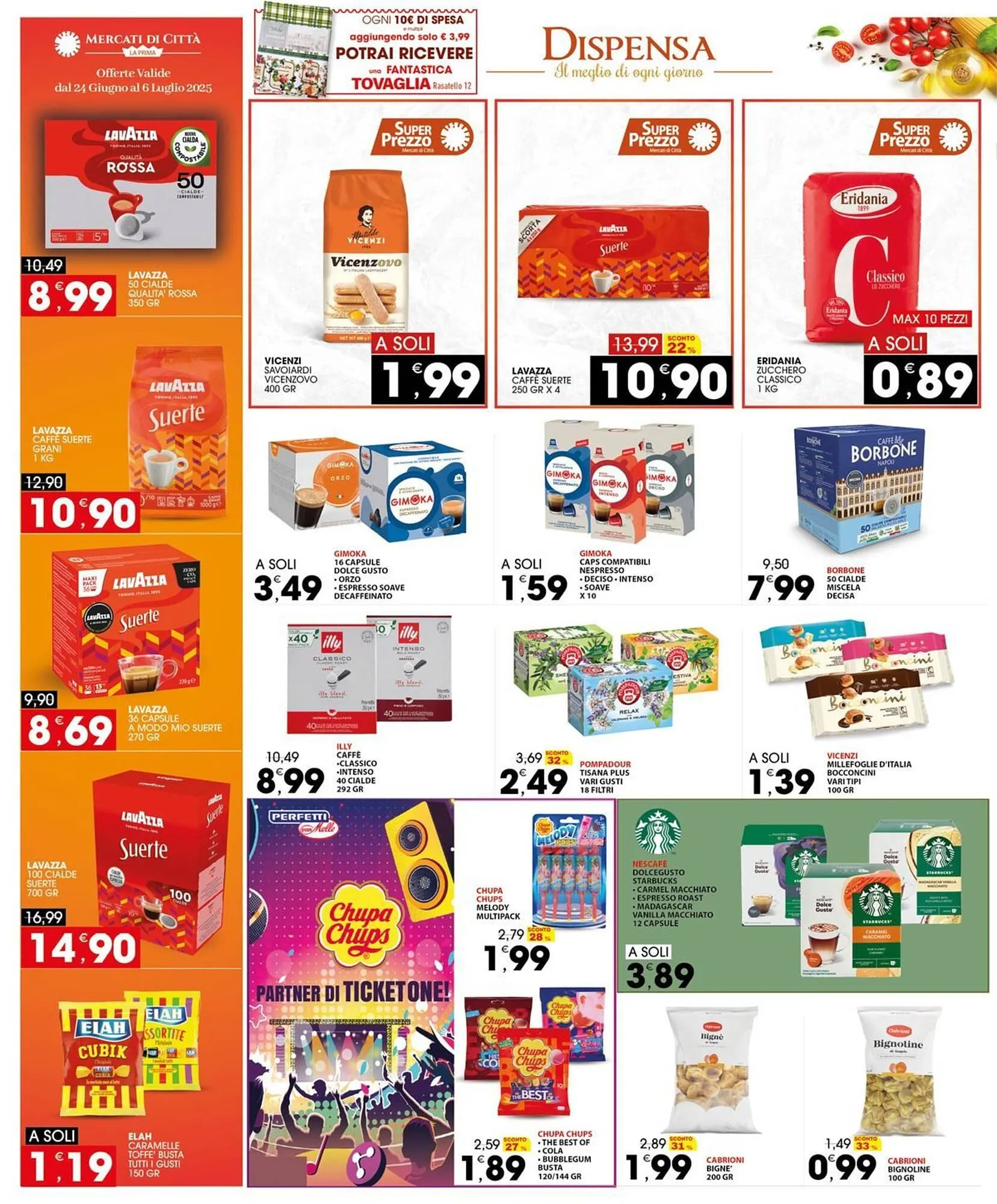 Volantino Mercati di Città La Prima da 24 giugno a 6 luglio di 2025 - Pagina del volantino 16