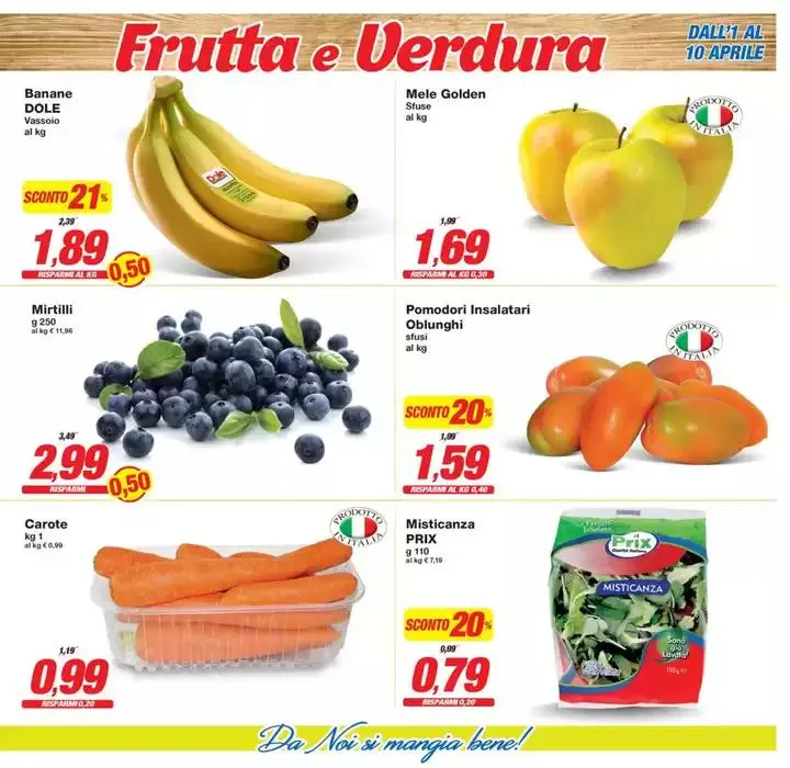 Sotto prezzi da 1 aprile a 10 aprile di 2025 - Pagina del volantino 3