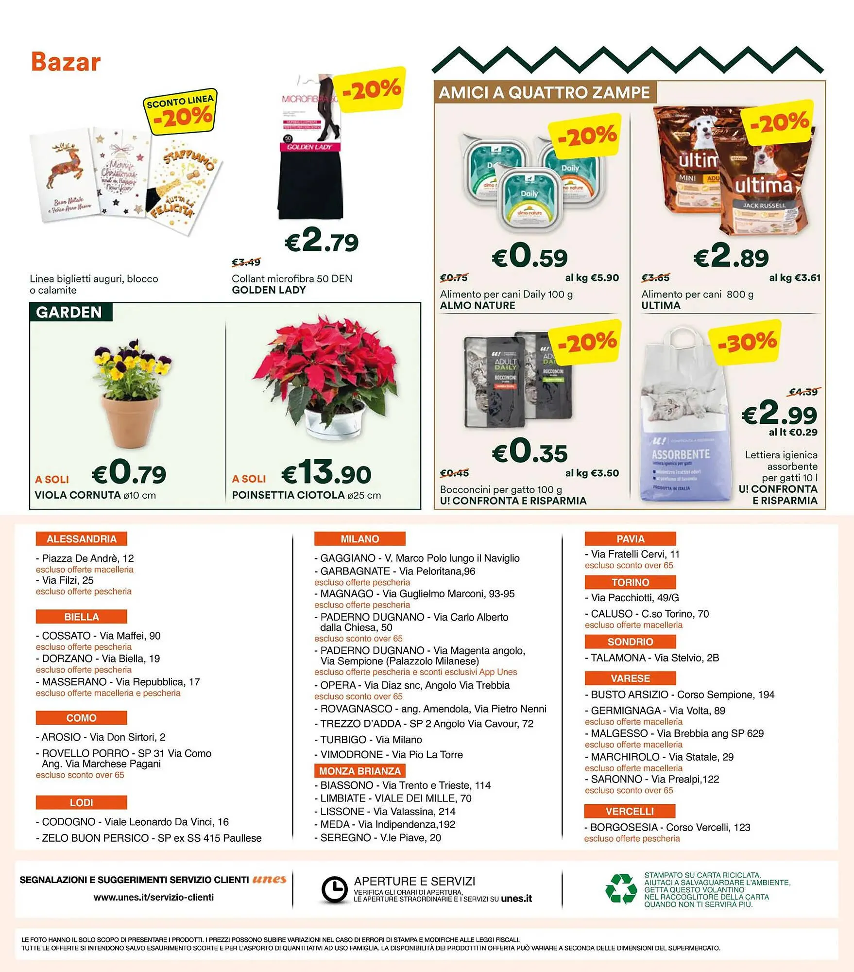 Volantino Unes da 13 dicembre a 28 dicembre di 2023 - Pagina del volantino 20