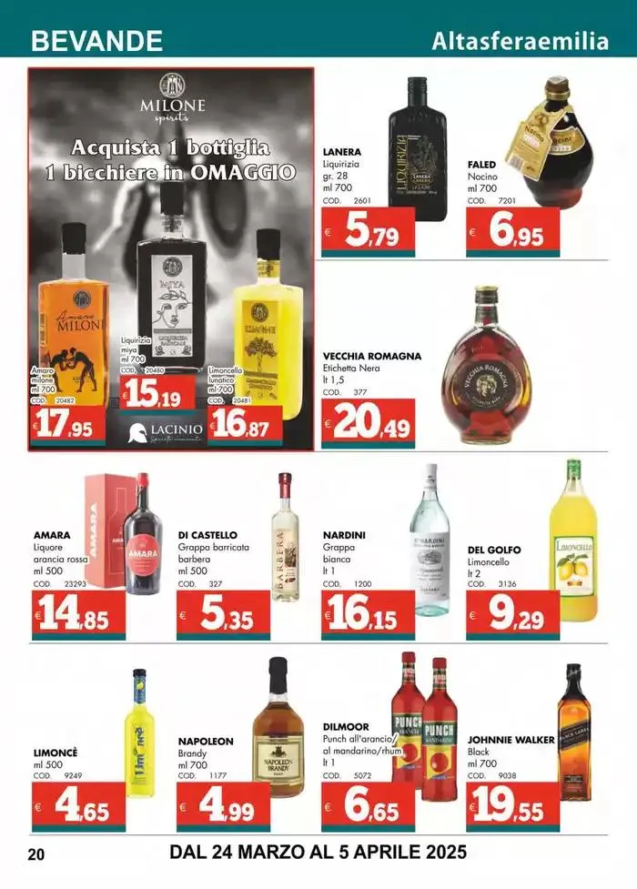 Il meglio per voi professionisti da 25 marzo a 5 aprile di 2025 - Pagina del volantino 20