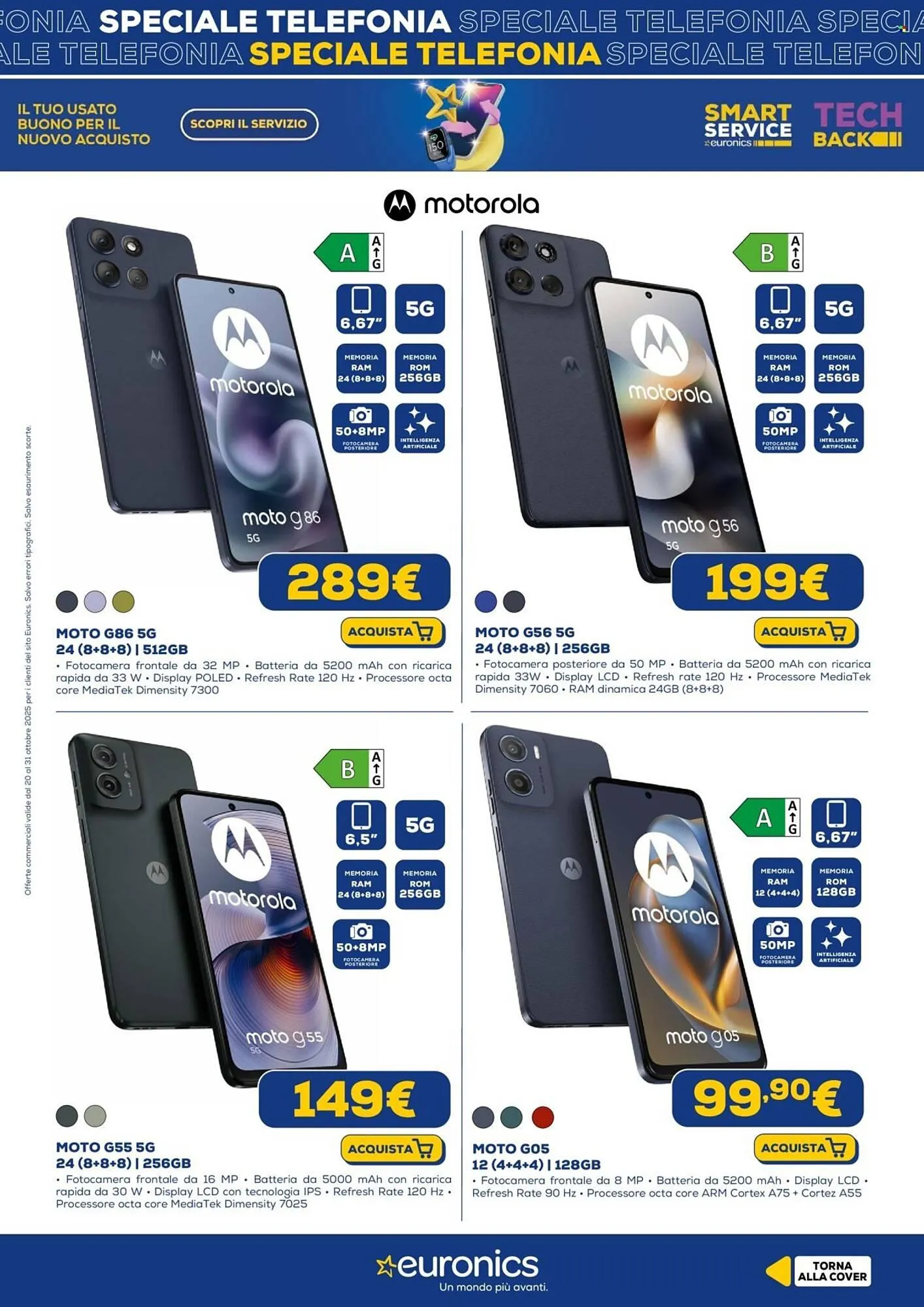 Volantino Euronics da 20 ottobre a 31 ottobre di 2025 - Pagina del volantino 3