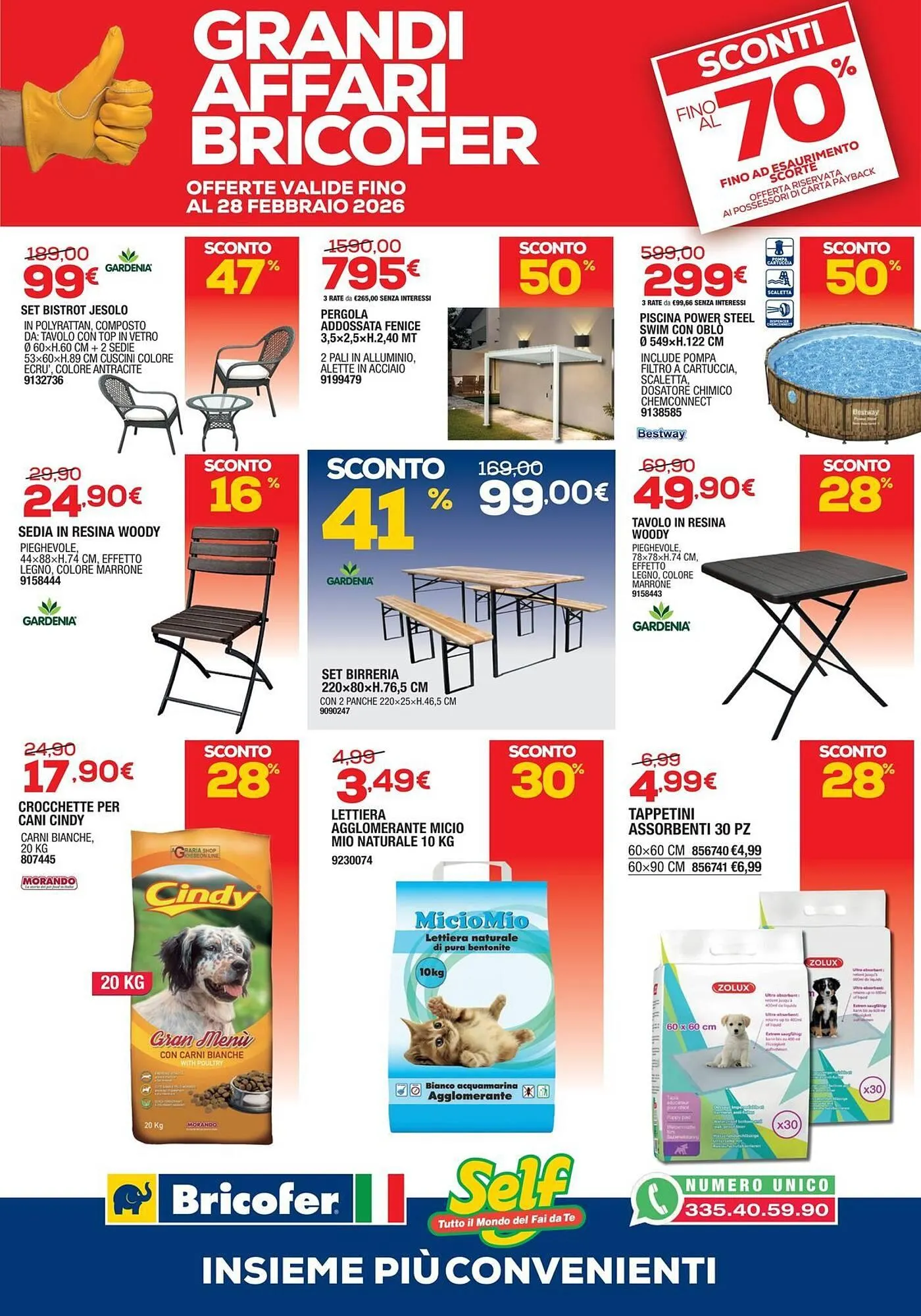 Volantino Bricofer da 27 gennaio a 28 febbraio di 2026 - Pagina del volantino 3
