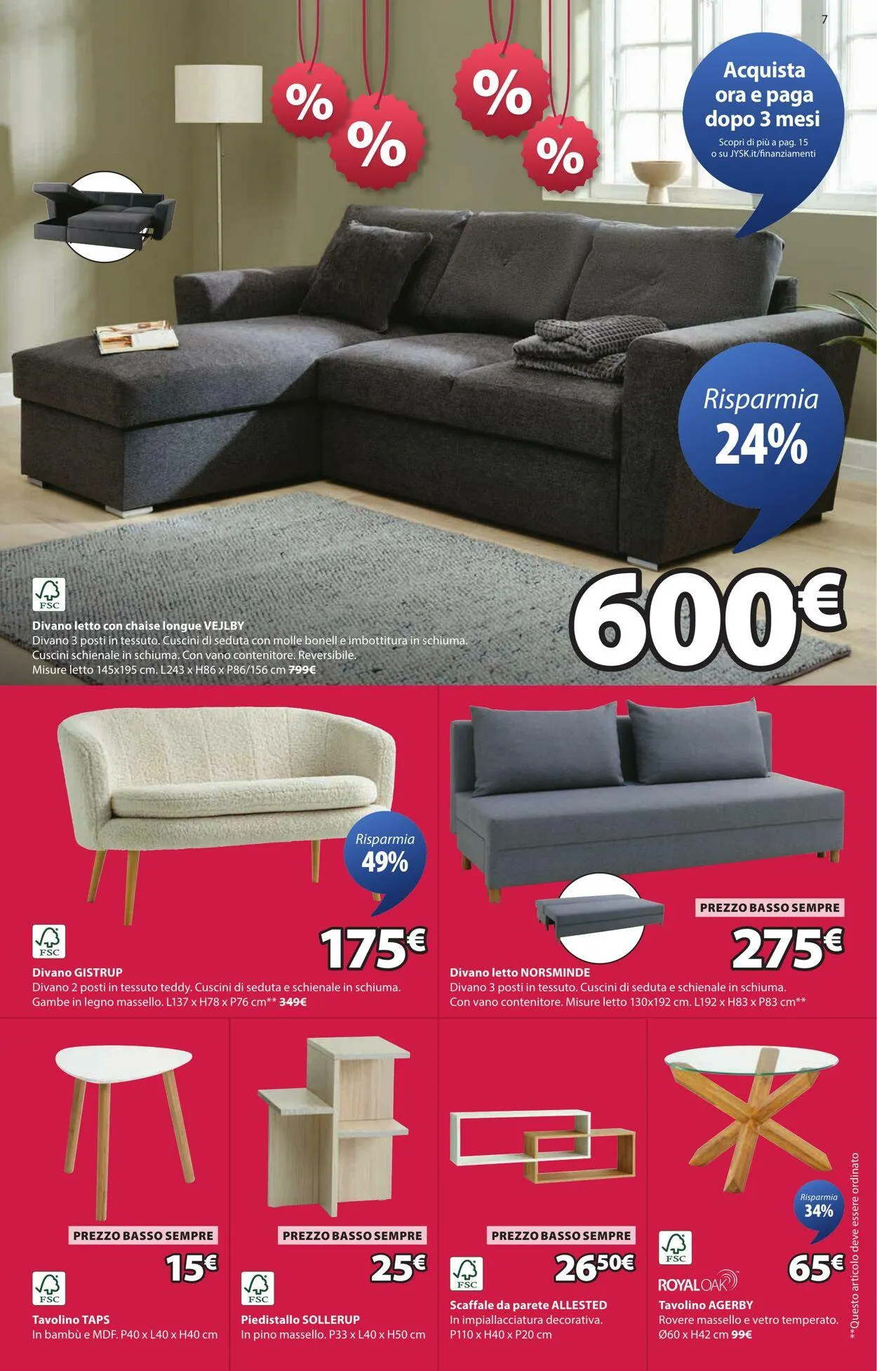 Jysk Volantino attuale da 26 agosto a 9 settembre di 2025 - Pagina del volantino 8