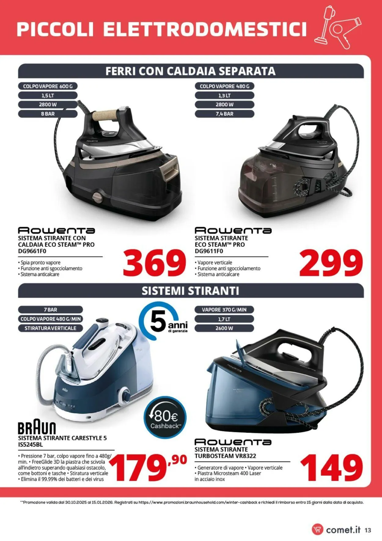 Comet Volantino attuale da 6 novembre a 12 novembre di 2025 - Pagina del volantino 13