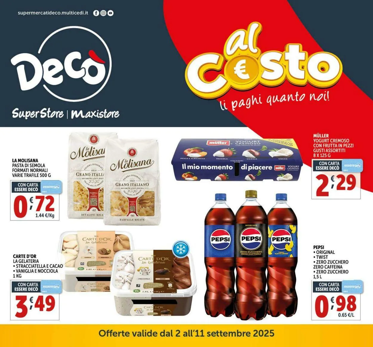 Deco Volantino attuale da 11 settembre a 25 settembre di 2025 - Pagina del volantino 1