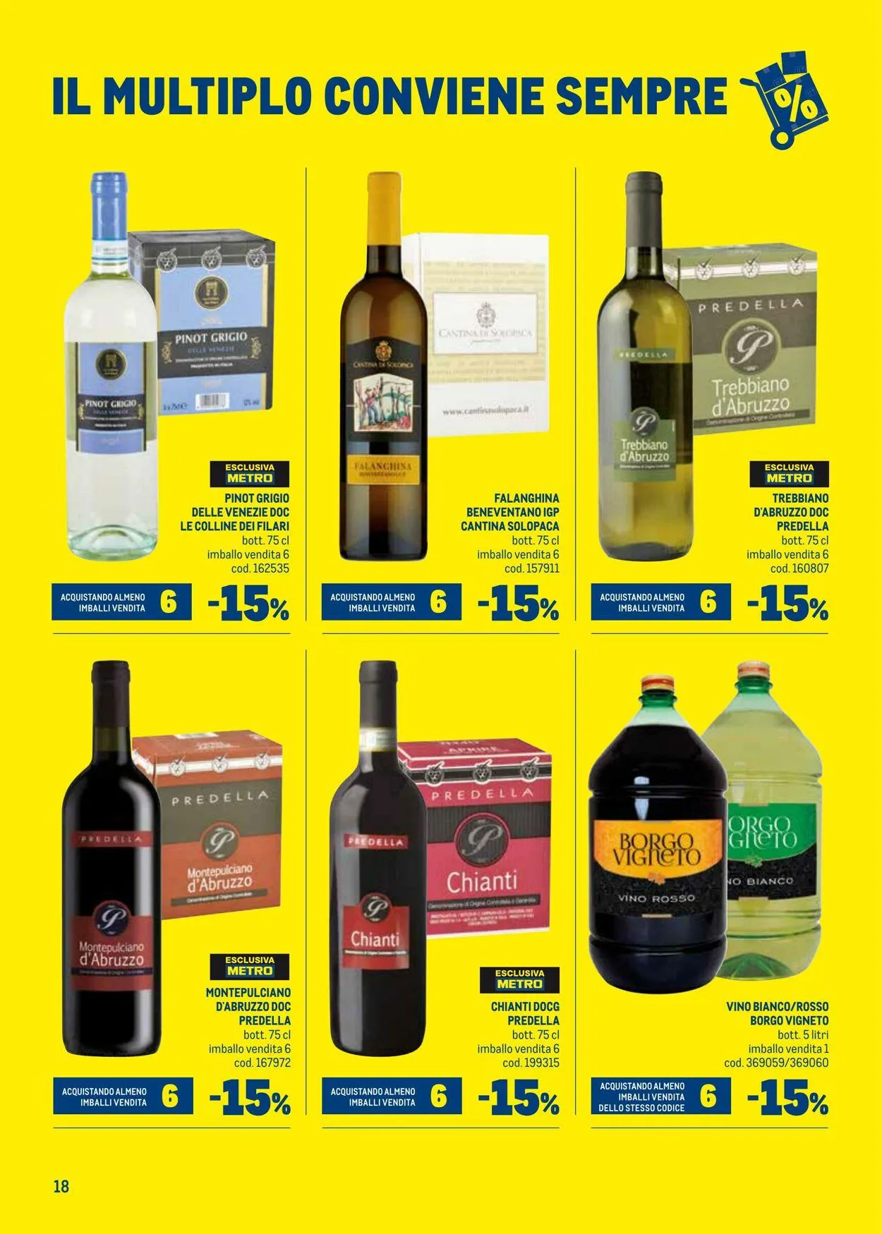Metro Volantino attuale da 8 ottobre a 22 ottobre di 2025 - Pagina del volantino 18