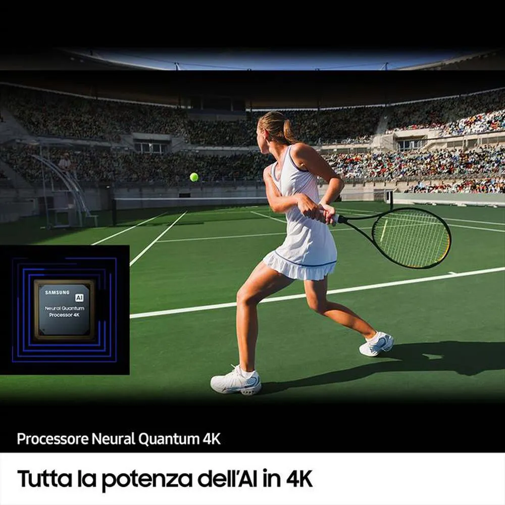 SAMSUNG - Smart TV Q-LED UHD 4K 50" QE50Q80CATXZT-Carbon Silver