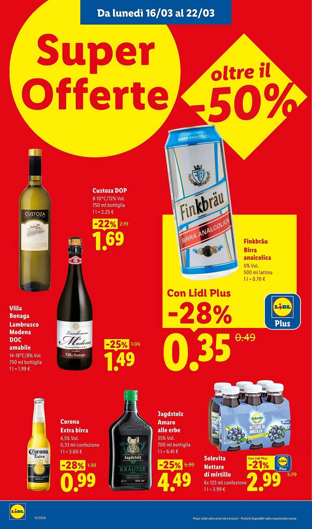Volantino Lidl da 16 marzo a 22 marzo di 2026 - Pagina del volantino 20
