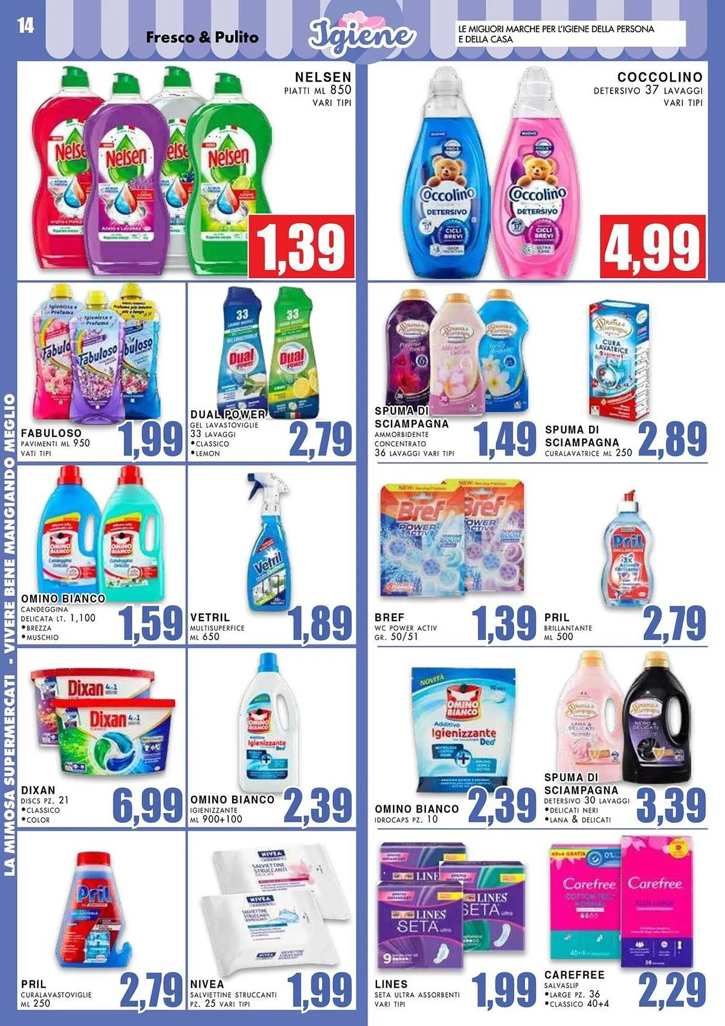 Volantino La Mimosa Supermercati da 25 agosto a 7 settembre di 2025 - Pagina del volantino 14