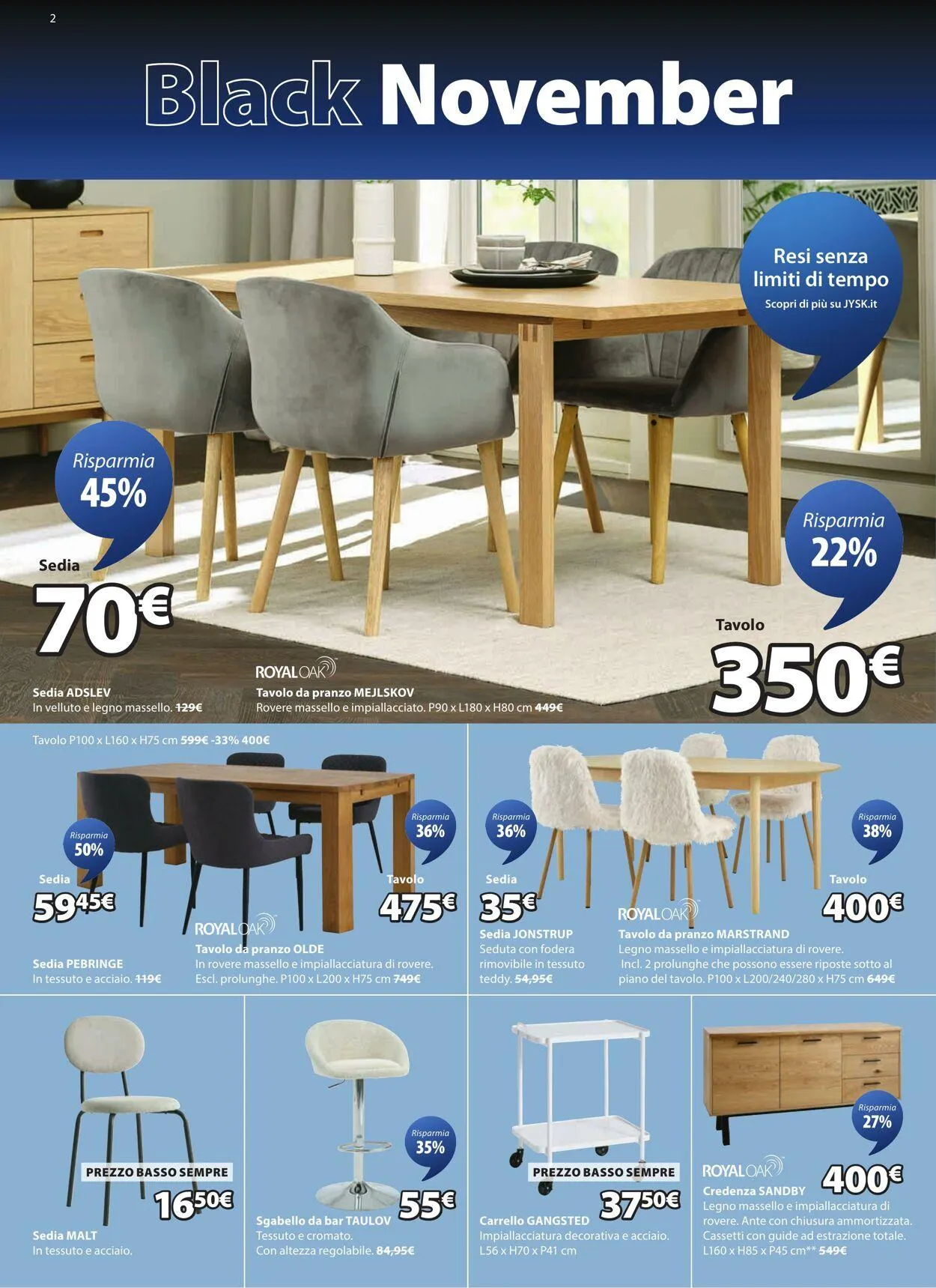 Jysk Volantino attuale da 1 novembre a 15 novembre di 2025 - Pagina del volantino 3