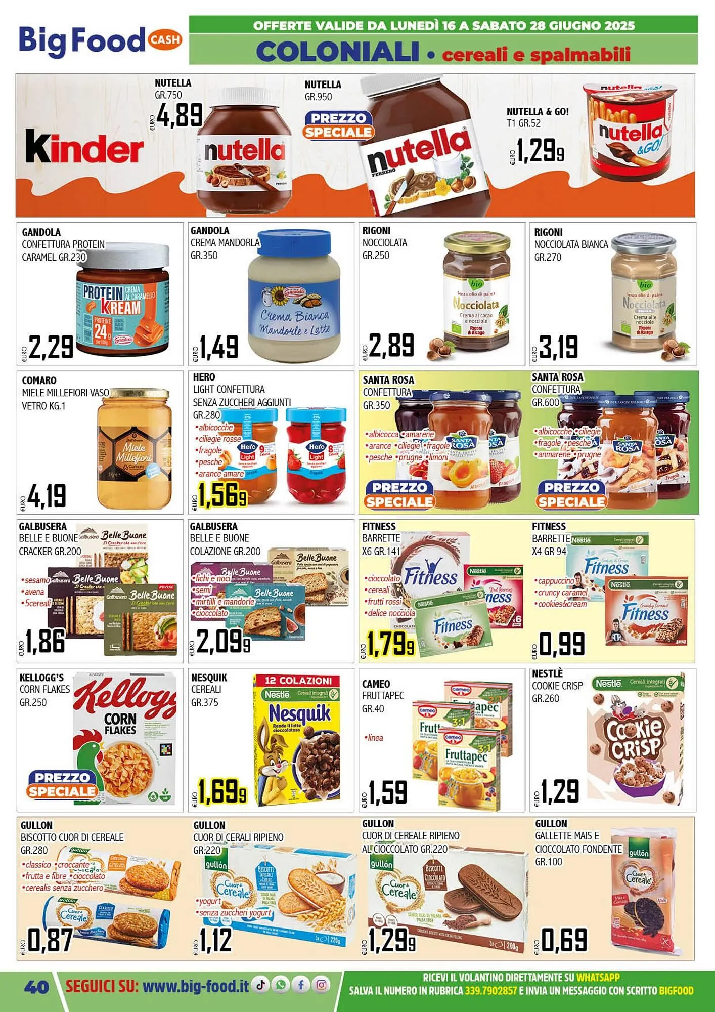 Volantino Big Food da 16 giugno a 28 giugno di 2025 - Pagina del volantino 32