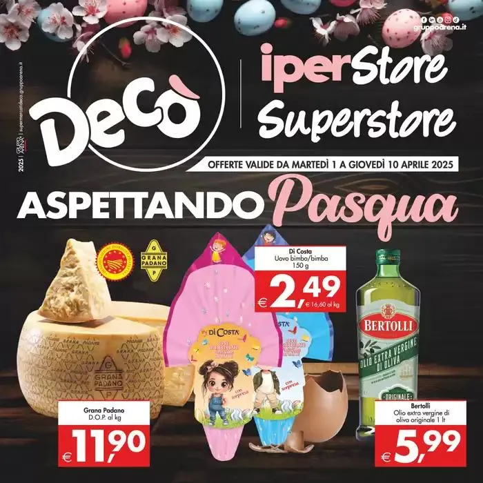 Aspettando Pasqua! da 1 aprile a 10 aprile di 2025 - Pagina del volantino 1