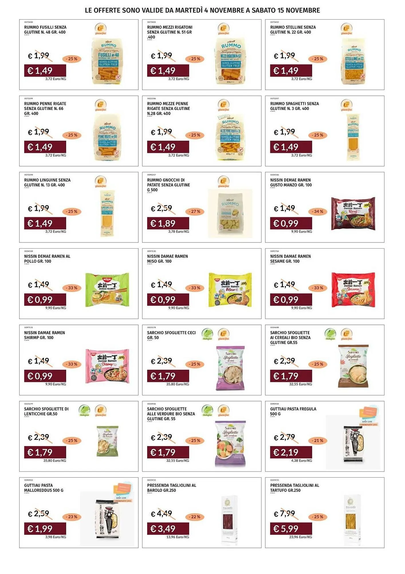 Volantino Prezzemolo e Vitale da 4 novembre a 15 novembre di 2025 - Pagina del volantino 20