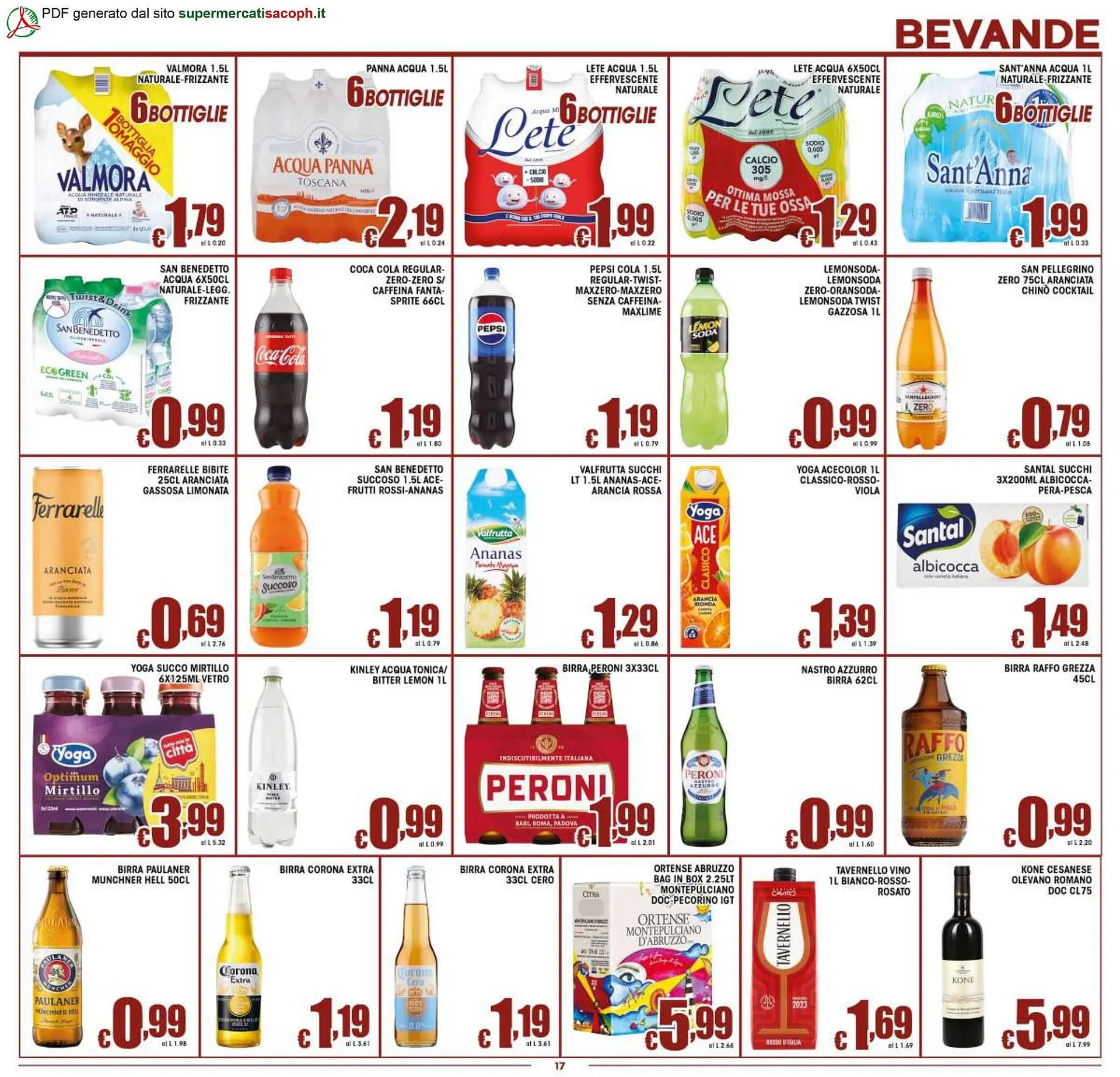 Volantino Sacoph da 25 febbraio a 4 marzo di 2026 - Pagina del volantino 17