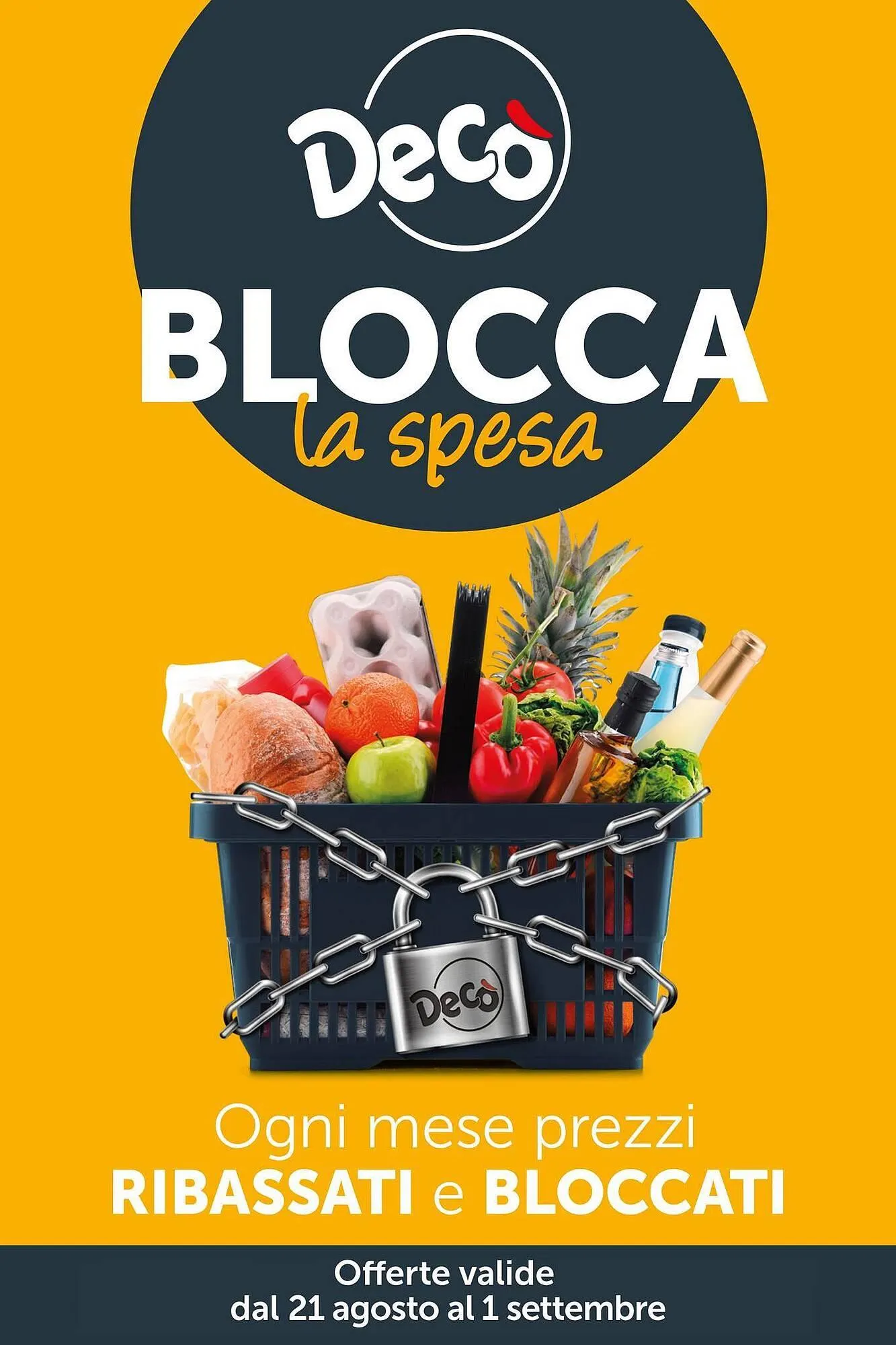 Volantino Deco Supermercati da 1 settembre a 7 settembre di 2025 - Pagina del volantino 1