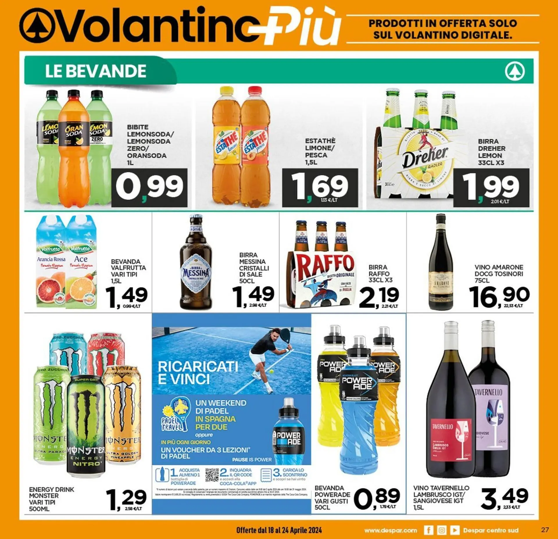 Volantino Interspar da 18 aprile a 24 aprile di 2024 - Pagina del volantino 27