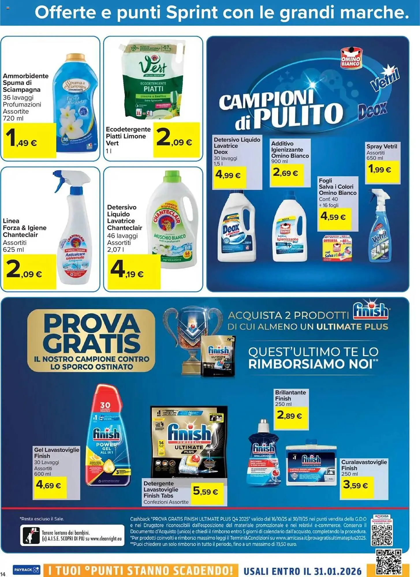 Volantino Carrefour Market da 20 ottobre a 3 novembre di 2025 - Pagina del volantino 14