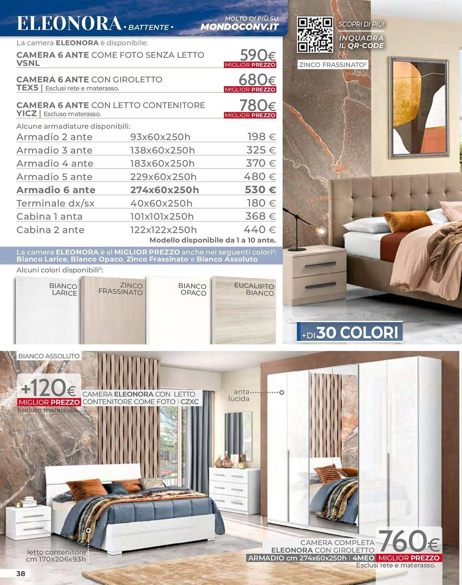 Volantino Mondo Convenienza da 1 luglio a 22 settembre di 2025 - Pagina del volantino 40