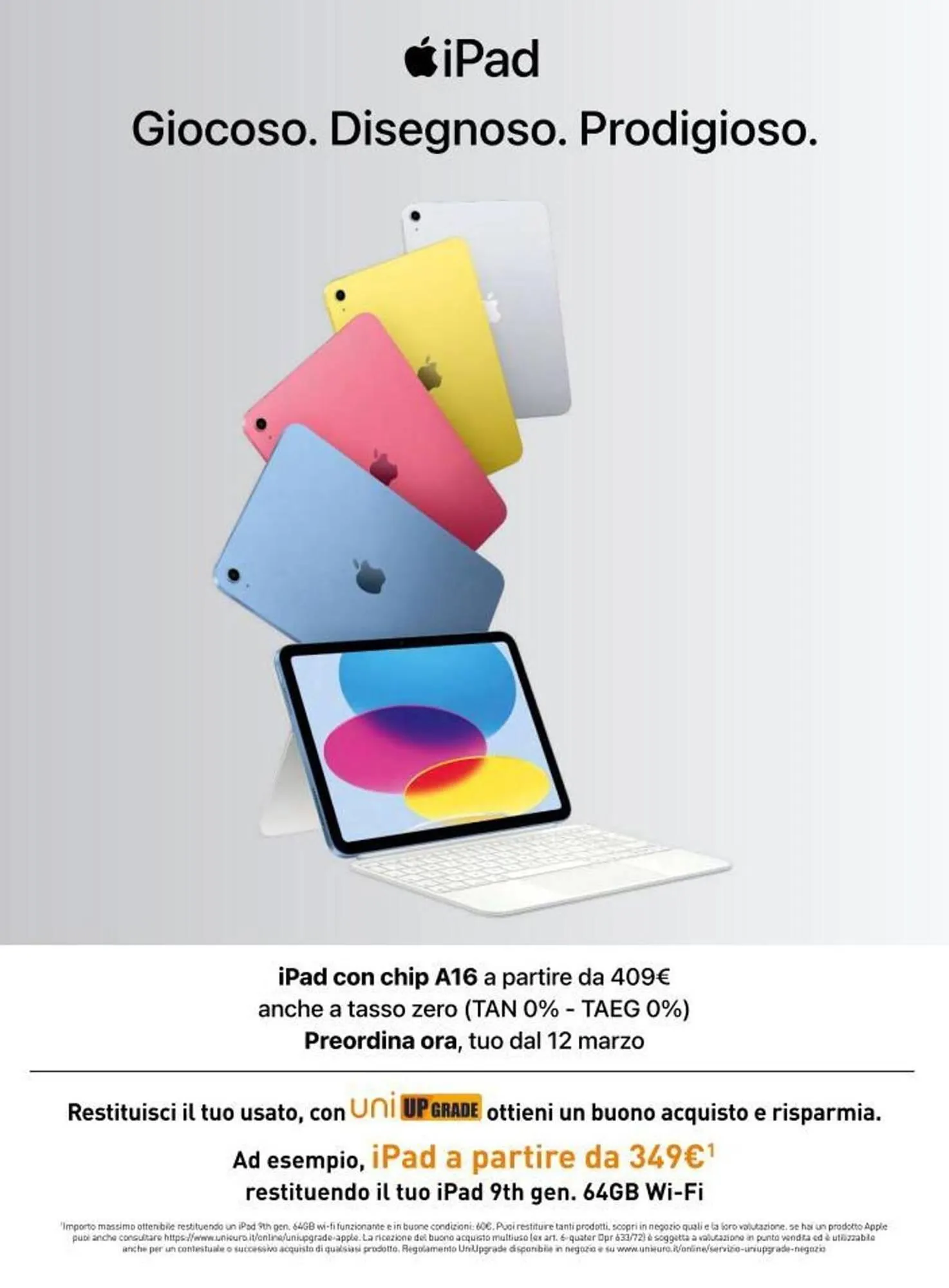 Volantino Unieuro da 10 marzo a 16 marzo di 2025 - Pagina del volantino 13