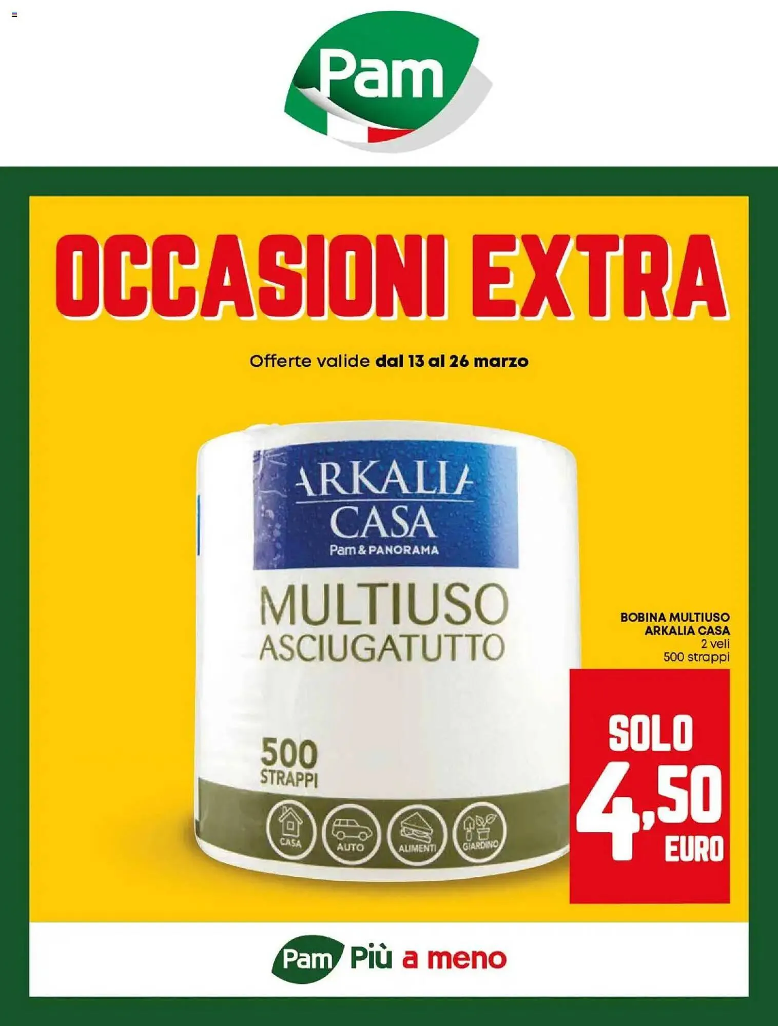 Volantino Pam da 13 marzo a 26 marzo di 2025 - Pagina del volantino 1