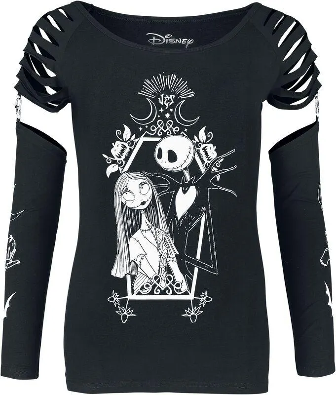Jack and Sally | T-Shirt | nero | Nightmare Before Christmas